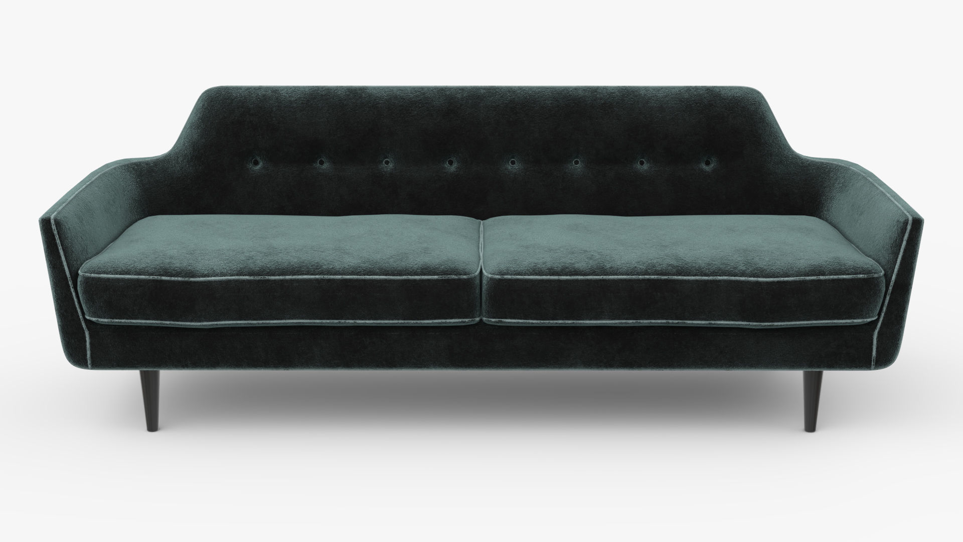 3D Copenhagen Sofa Velvet model 3D model_3