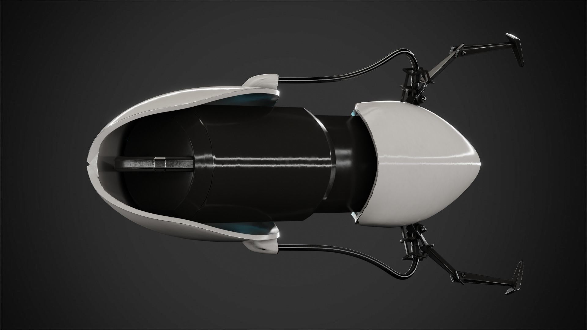 Handheld Portal Gun Device for Cosplay 3D print model_7