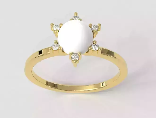 Pearl Classic Ring