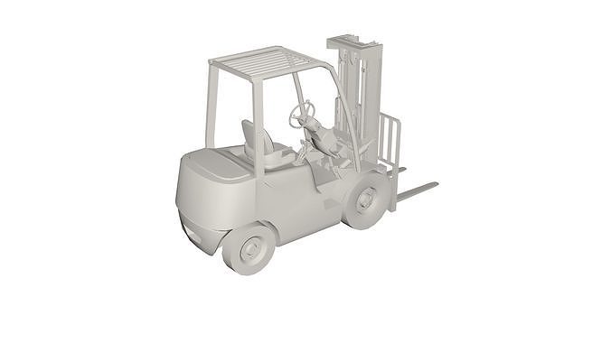 Forklift 3D model