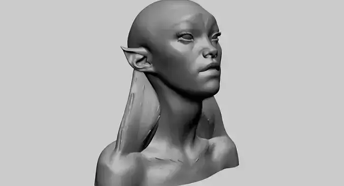 Fantasy Female Head S