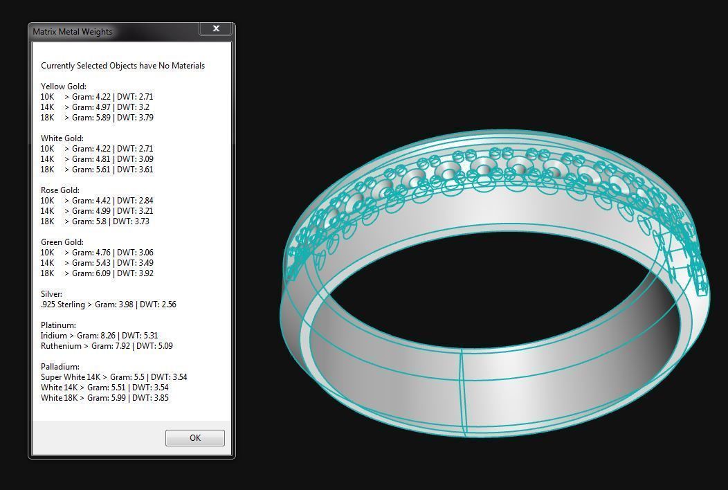 Wedding Rings For Man and Woman 3D print model_5