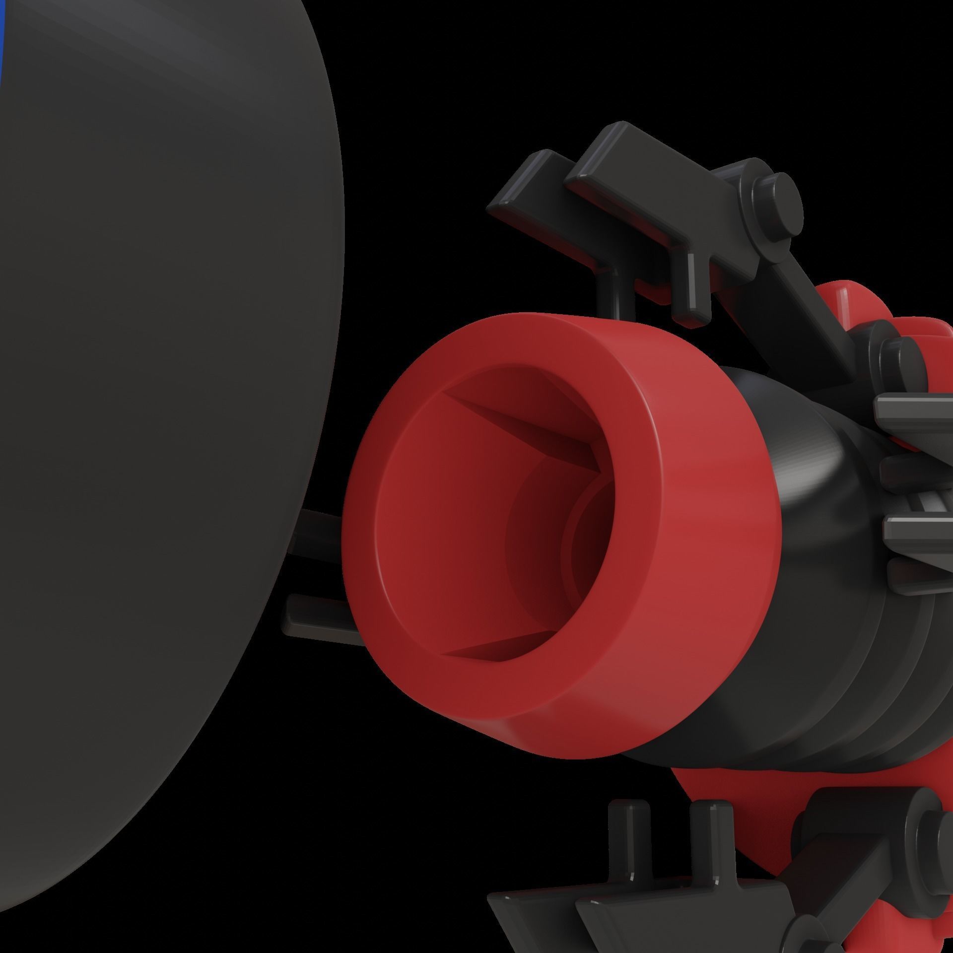 Call of Duty Wave Gun Zap Gun Weapon Prop Replica 3D print model_9