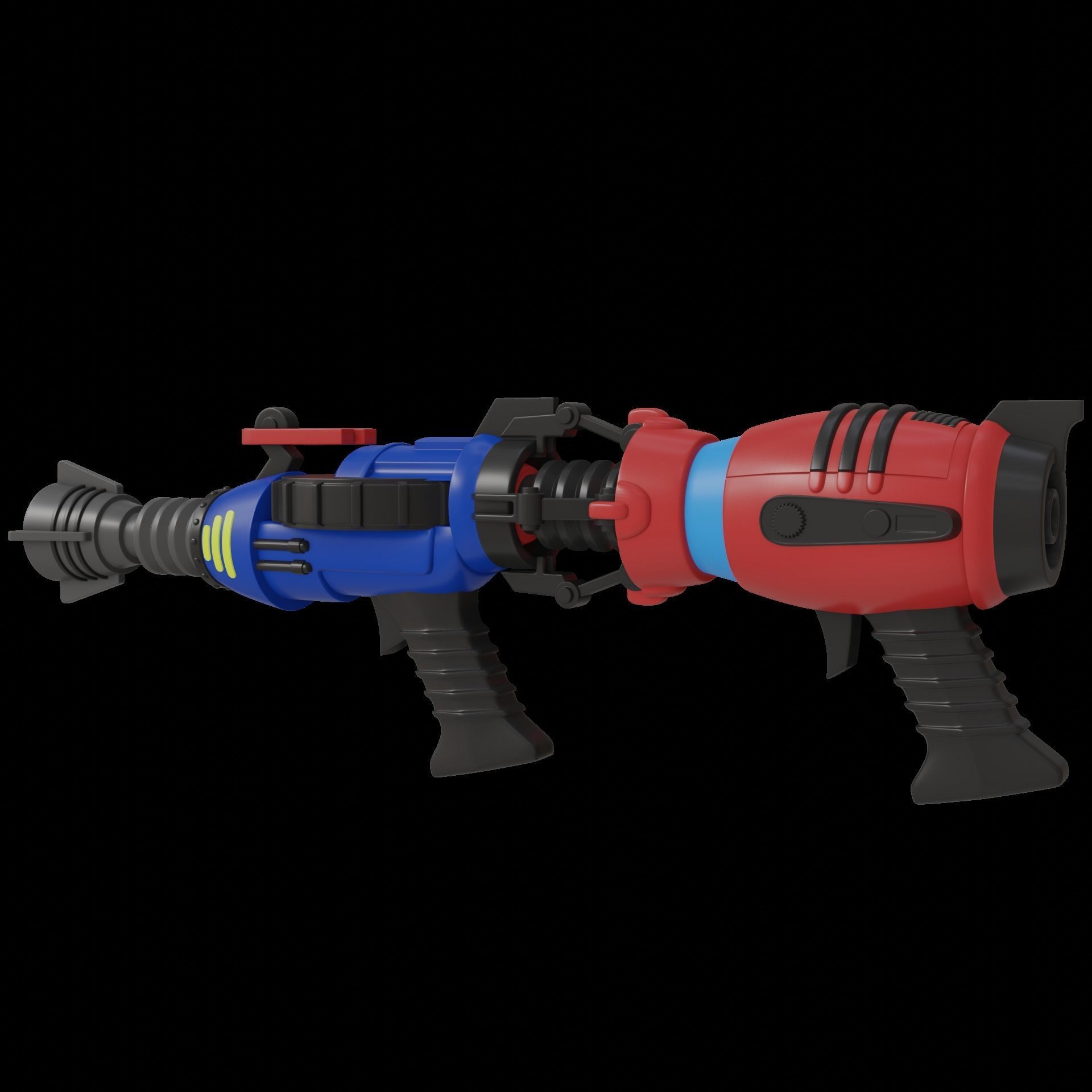Call of Duty Wave Gun Zap Gun Weapon Prop Replica 3D print model_5