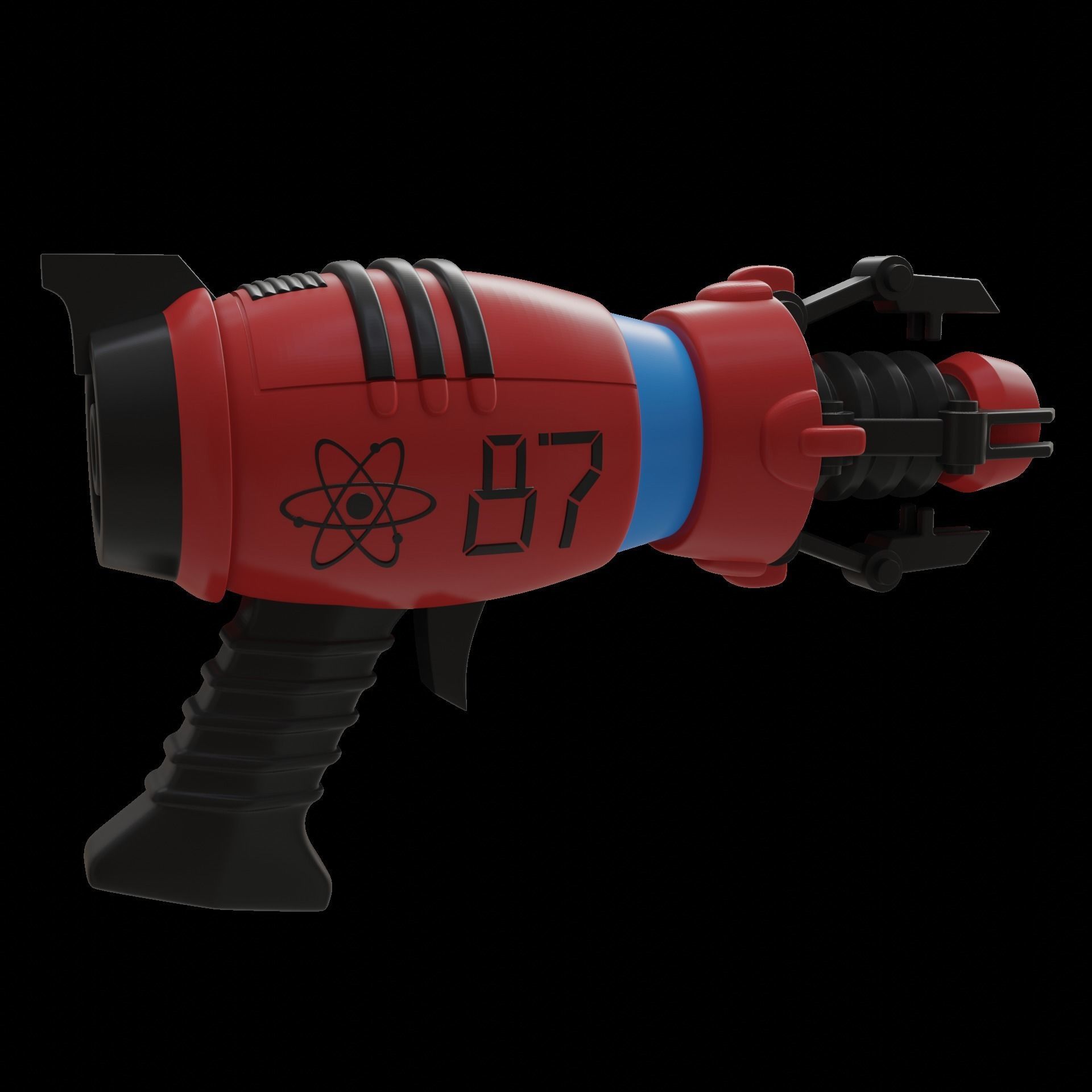 Call of Duty Wave Gun Zap Gun Weapon Prop Replica 3D print model_16