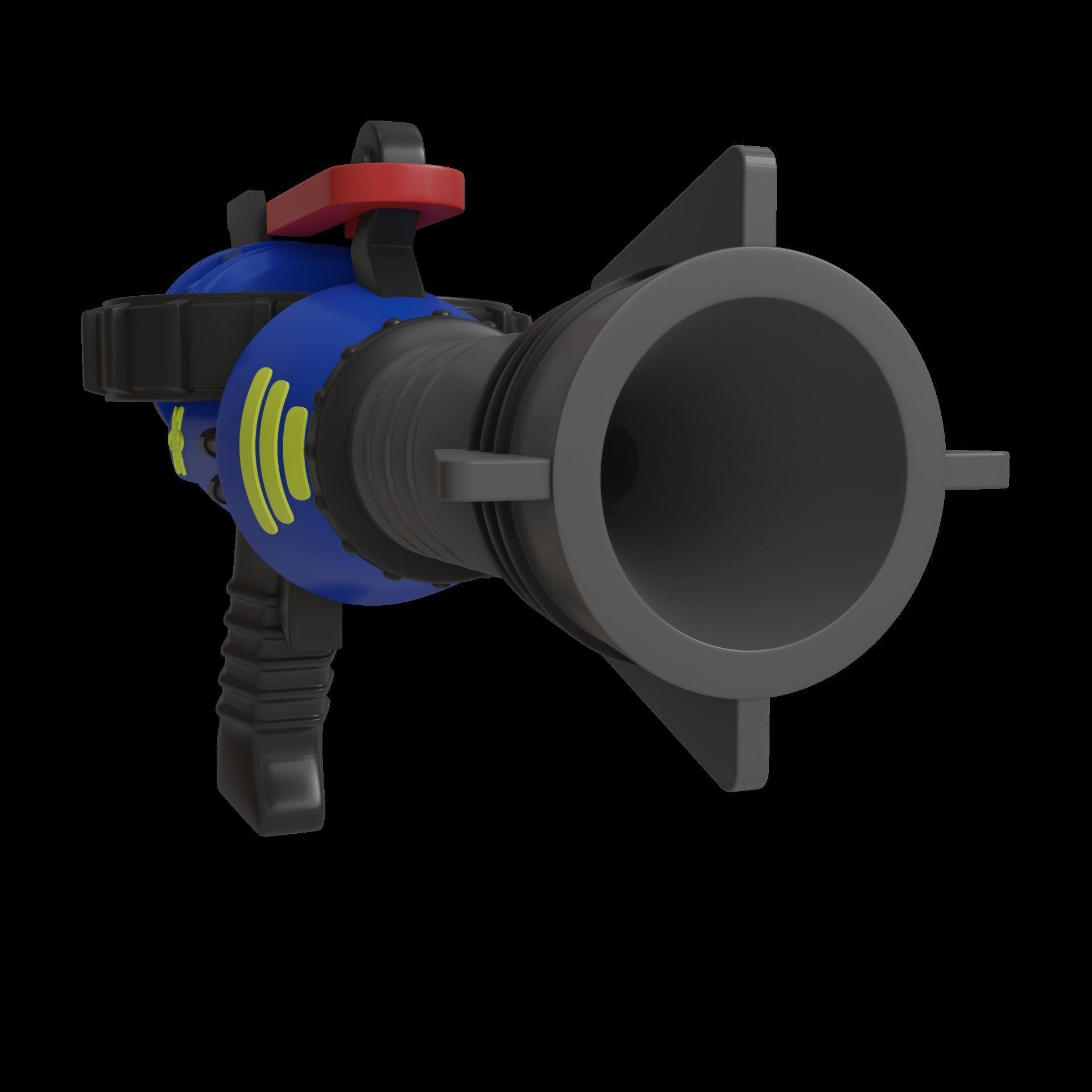 Call of Duty Wave Gun Zap Gun Weapon Prop Replica 3D print model_13