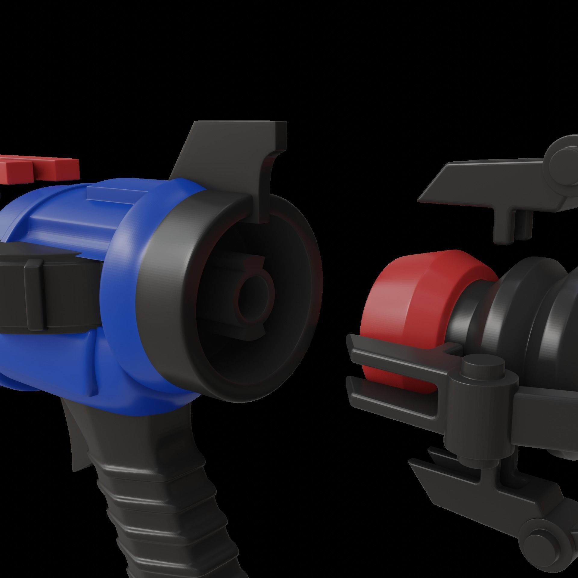 Call of Duty Wave Gun Zap Gun Weapon Prop Replica 3D print model_8