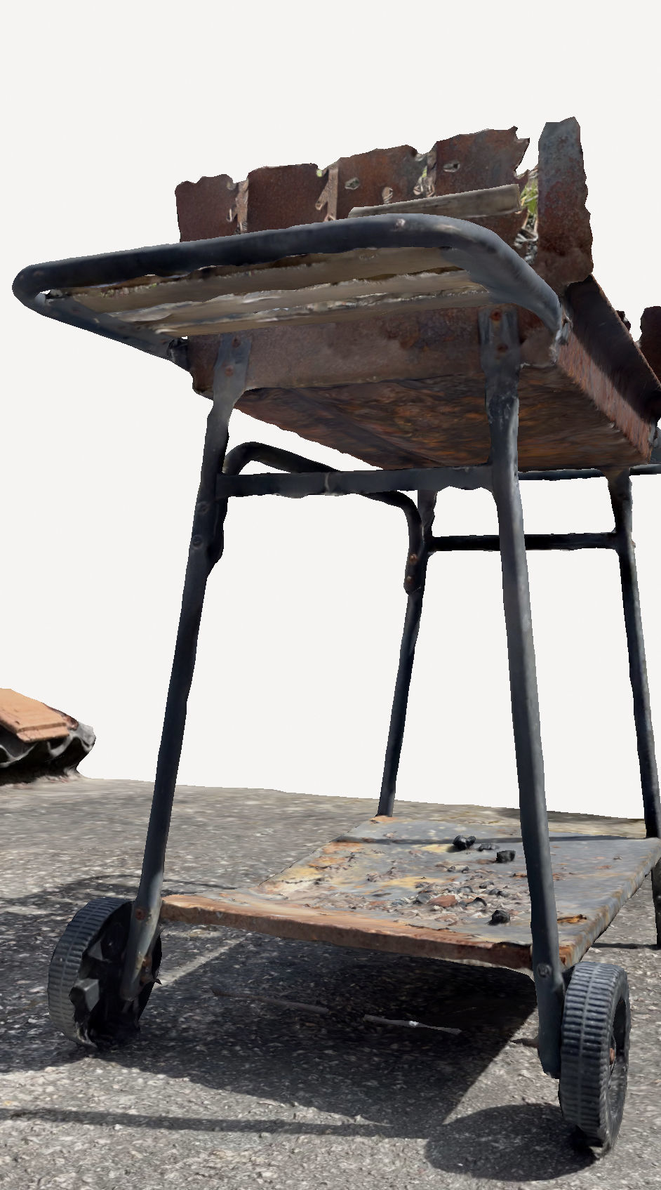 Barbecue in the yard 3D print model_10