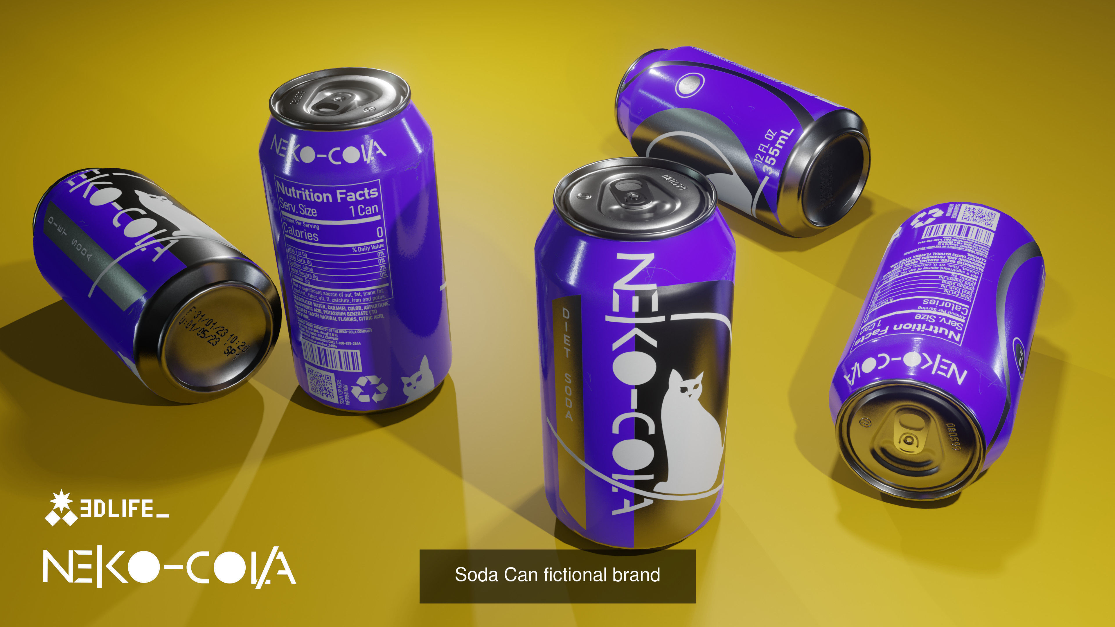 Cyberpunk environment 3D Model Collection_16