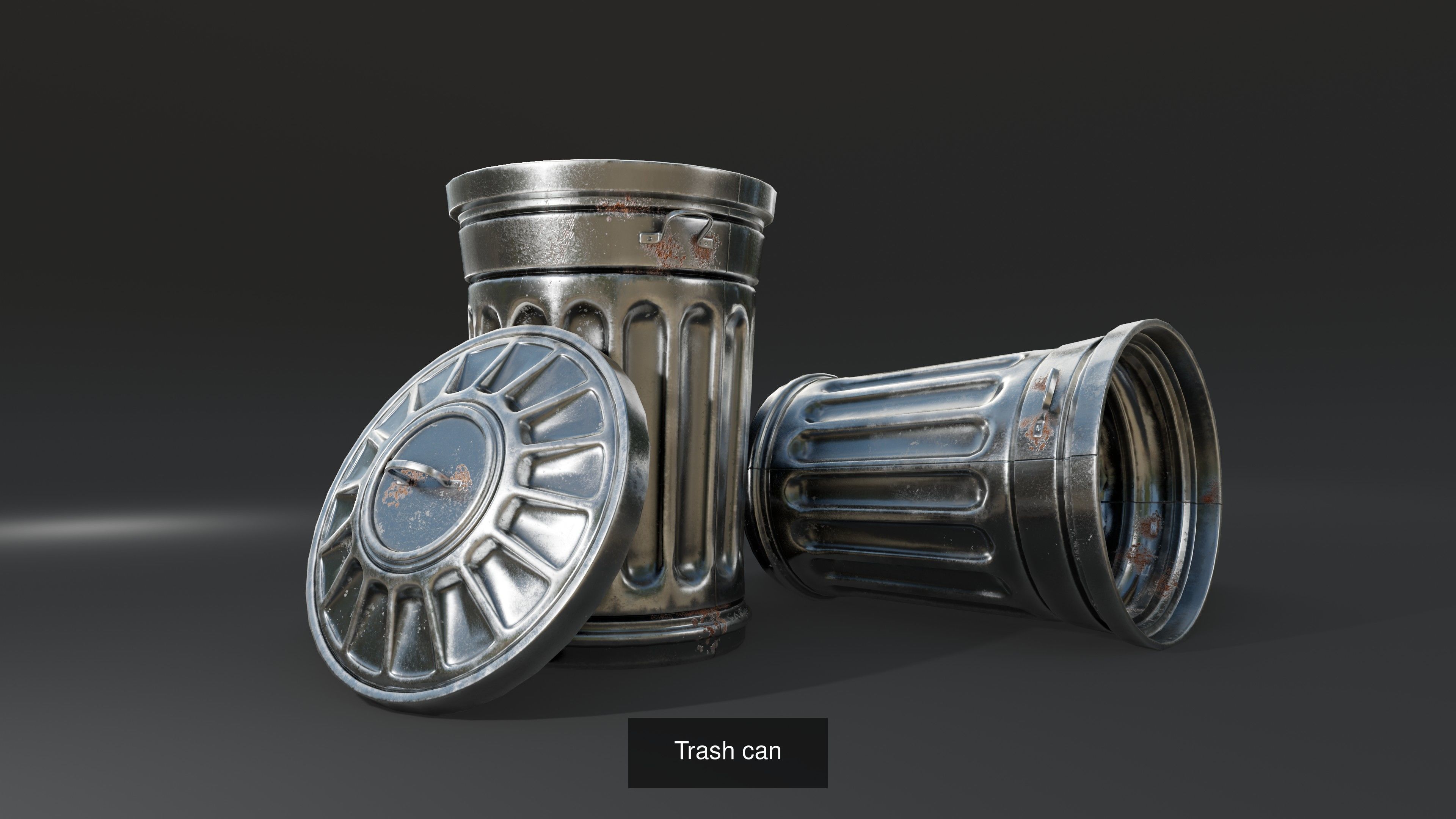 Cyberpunk environment 3D Model Collection_9