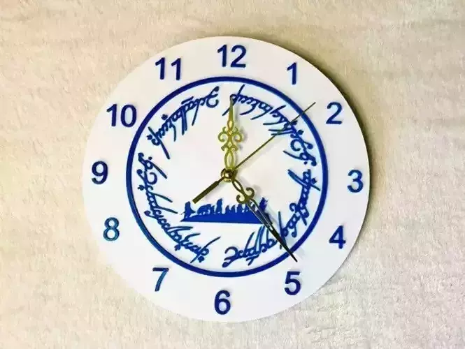 Horloge Seigneur des anneaux