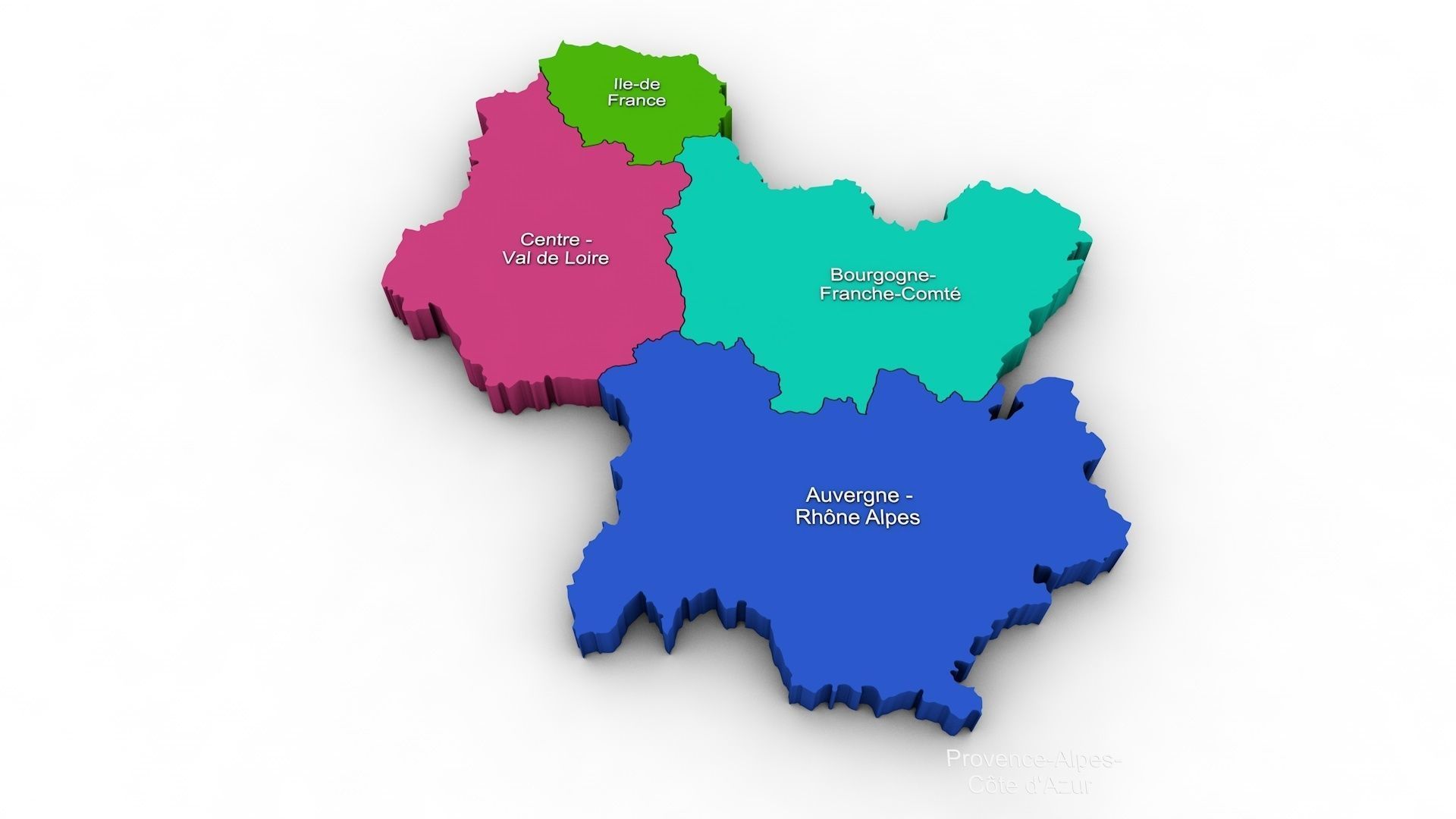 France map pack 3D model_5