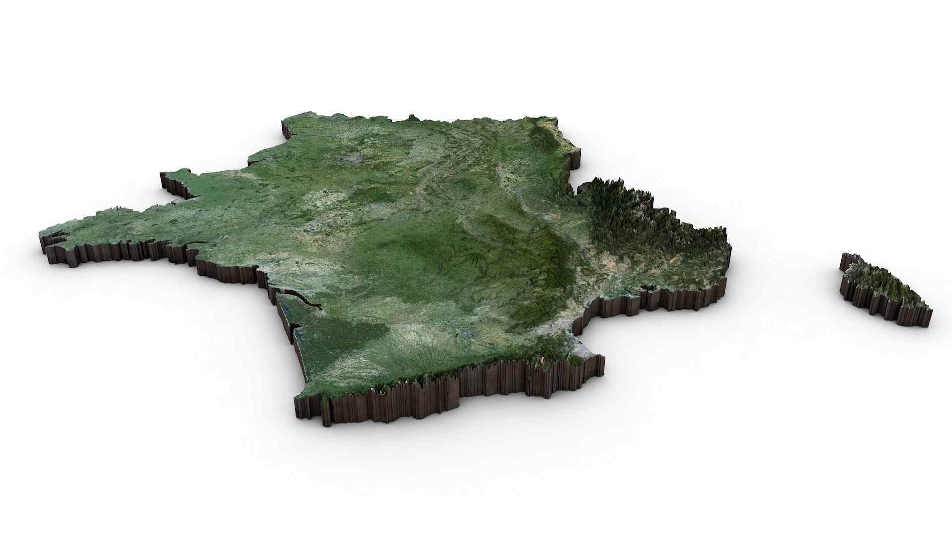 France map pack 3D model_4