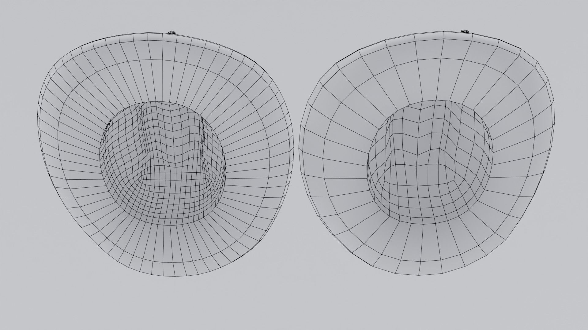 Sheriff Hat with Star PBR Low-poly 3D model_32