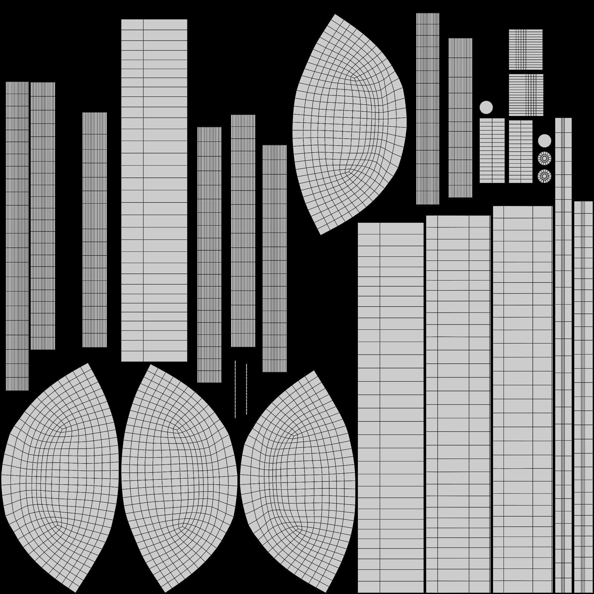 Sheriff Hat with Star PBR Low-poly 3D model_33