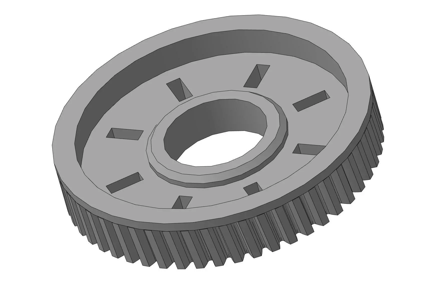 HyundaiAccord Wiper gear 3D print model_0