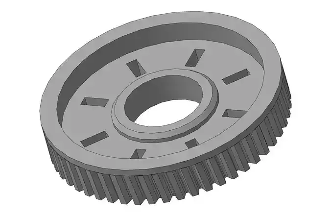 HyundaiAccord Wiper gear 3D print model