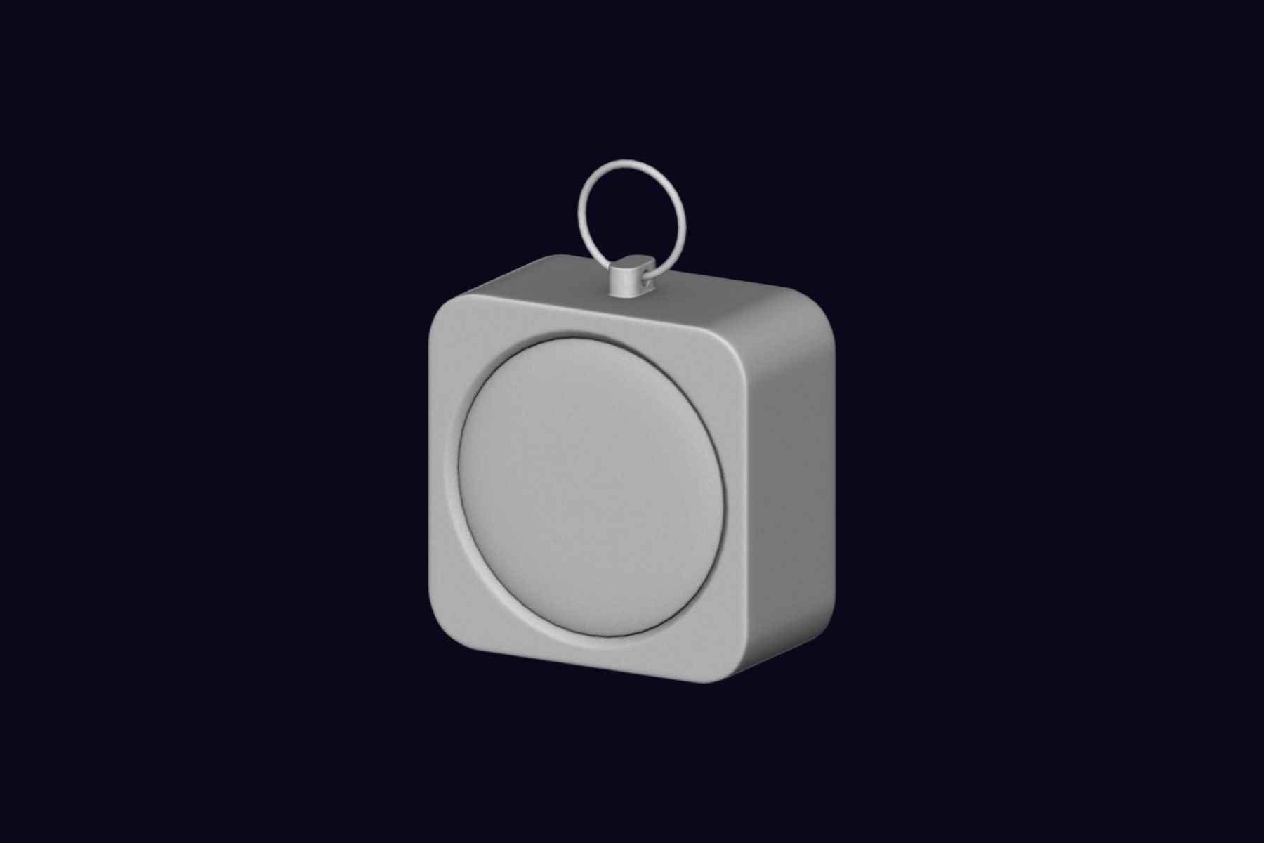 Small Clock 3D model_1