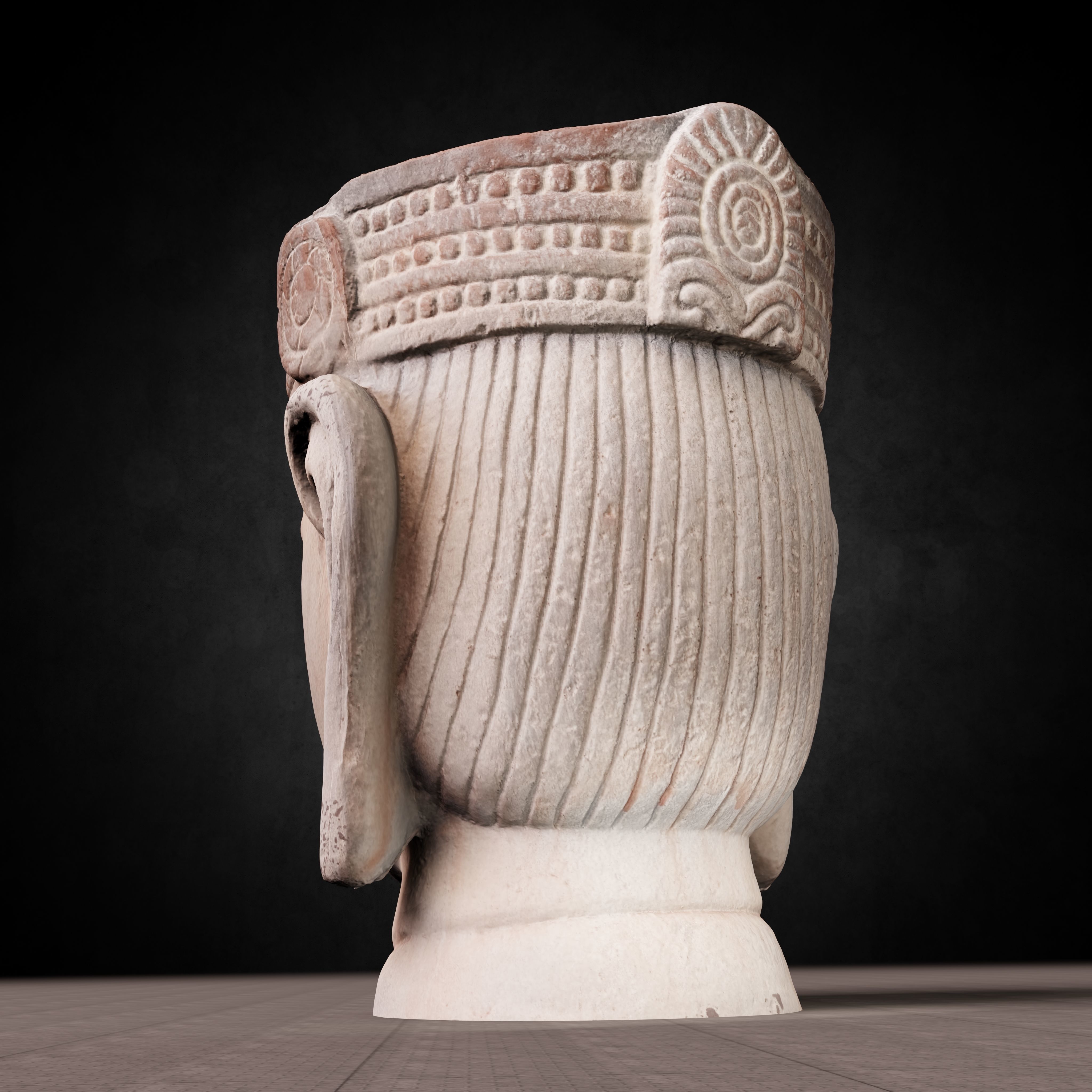 Buddha Photorealistic PBR Low-poly 3D model_33