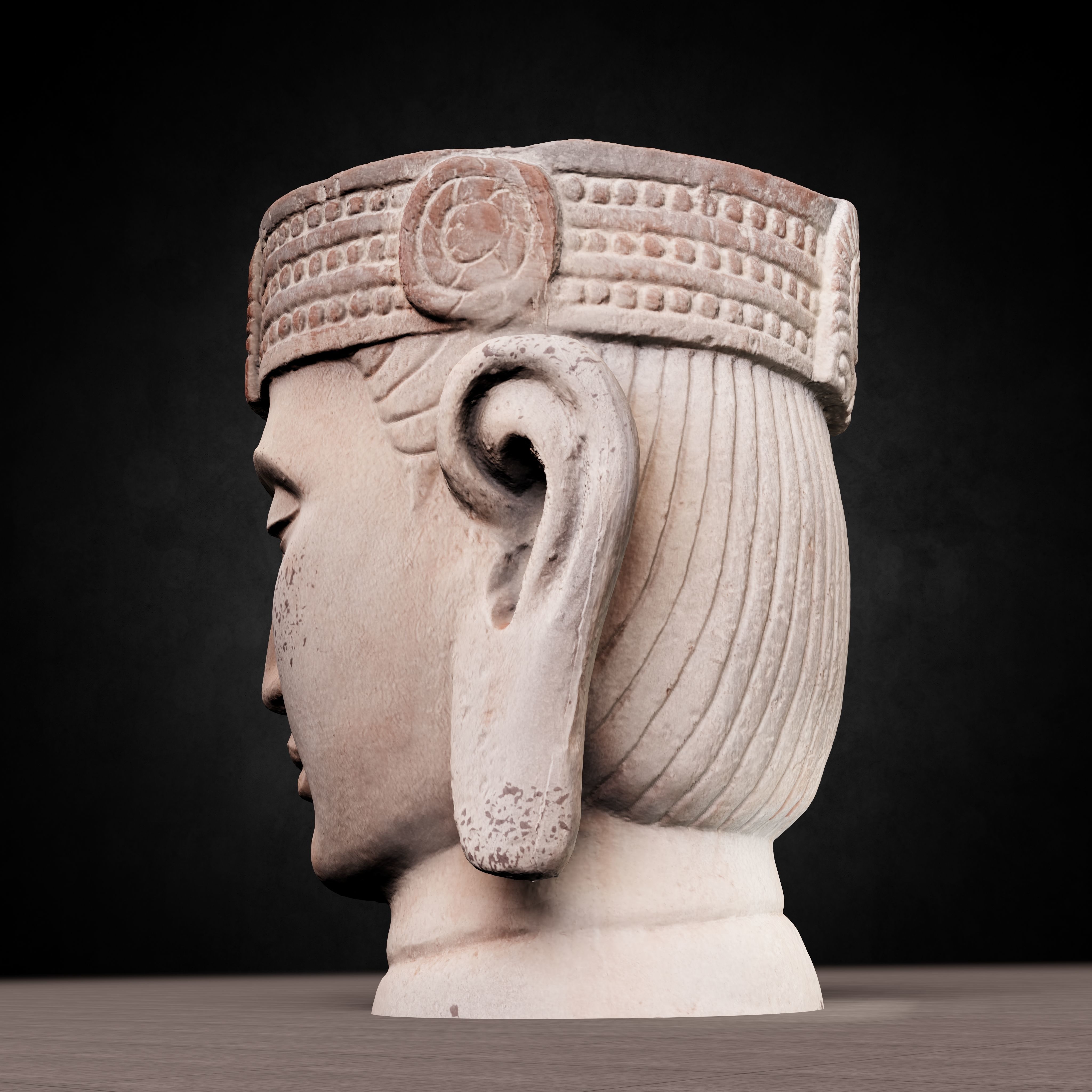 Buddha Photorealistic PBR Low-poly 3D model_28