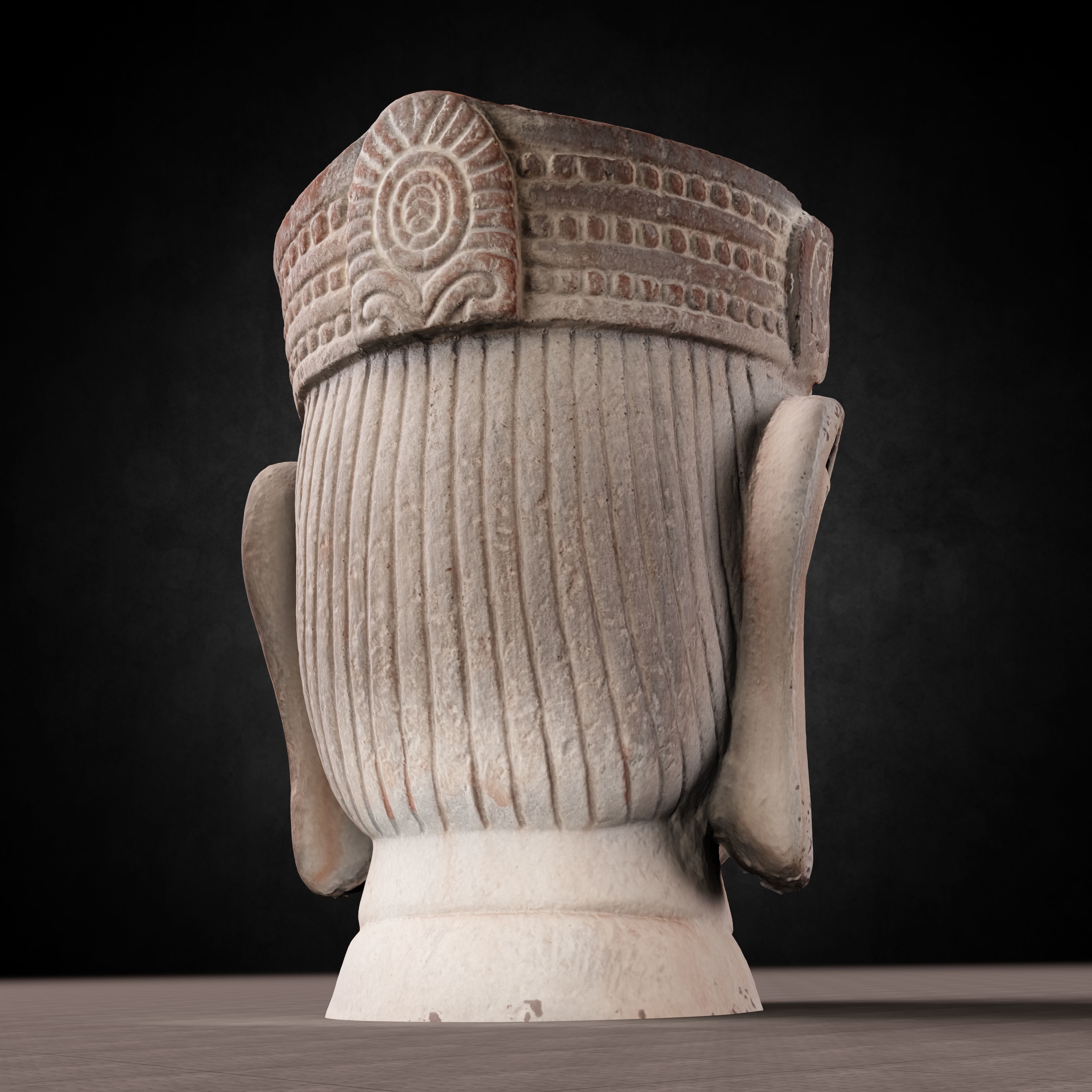 Buddha Photorealistic PBR Low-poly 3D model_39