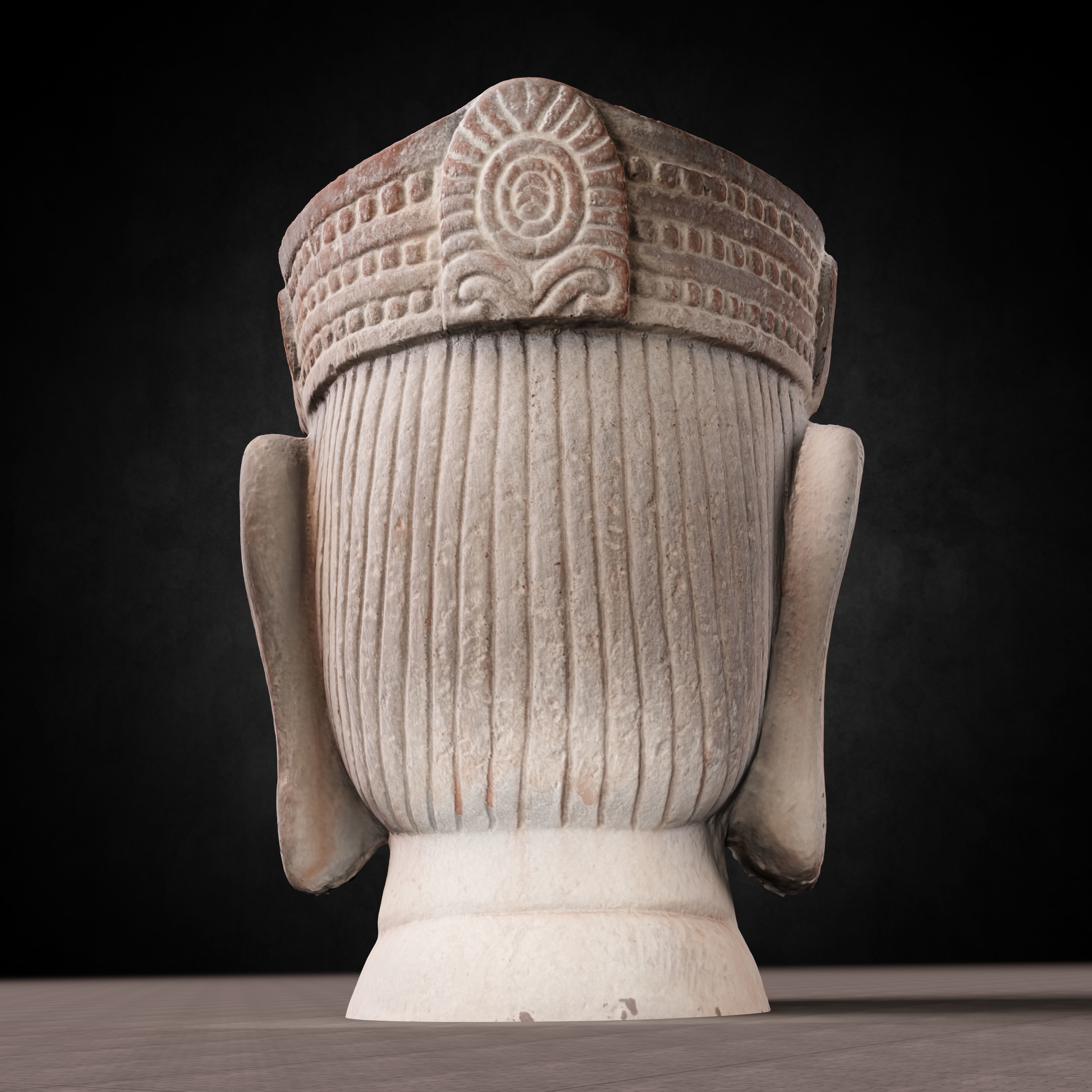 Buddha Photorealistic PBR Low-poly 3D model_37