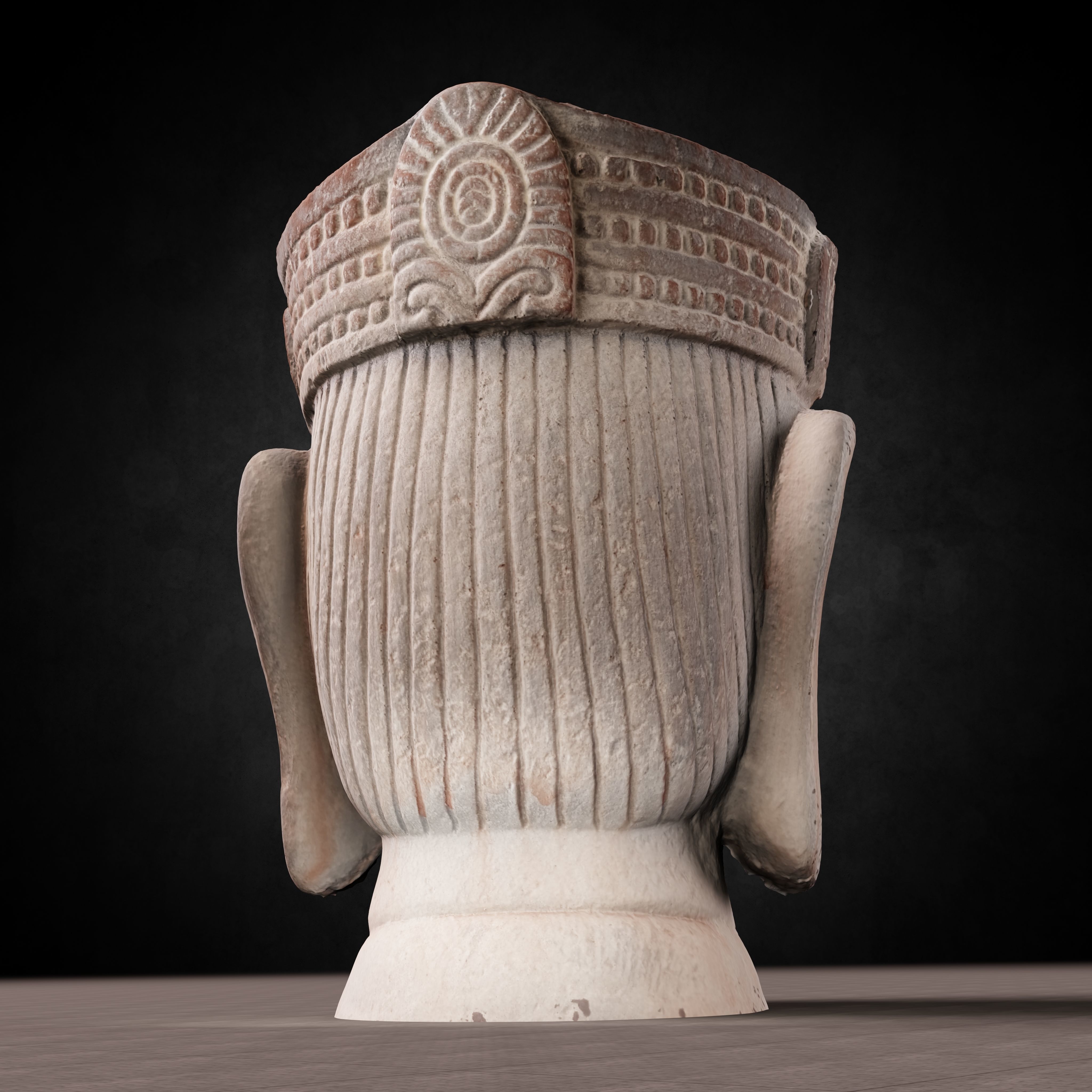 Buddha Photorealistic PBR Low-poly 3D model_38