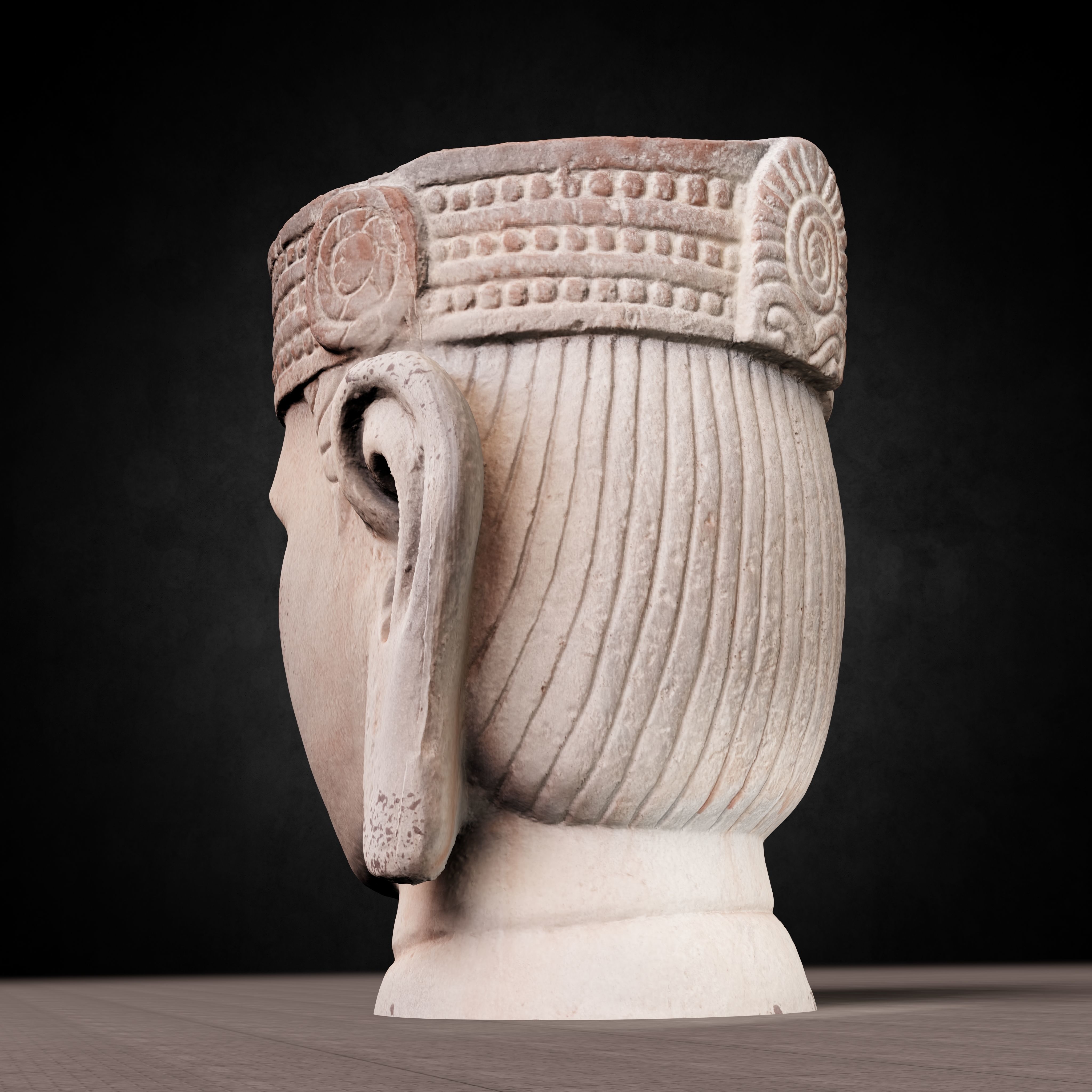 Buddha Photorealistic PBR Low-poly 3D model_31