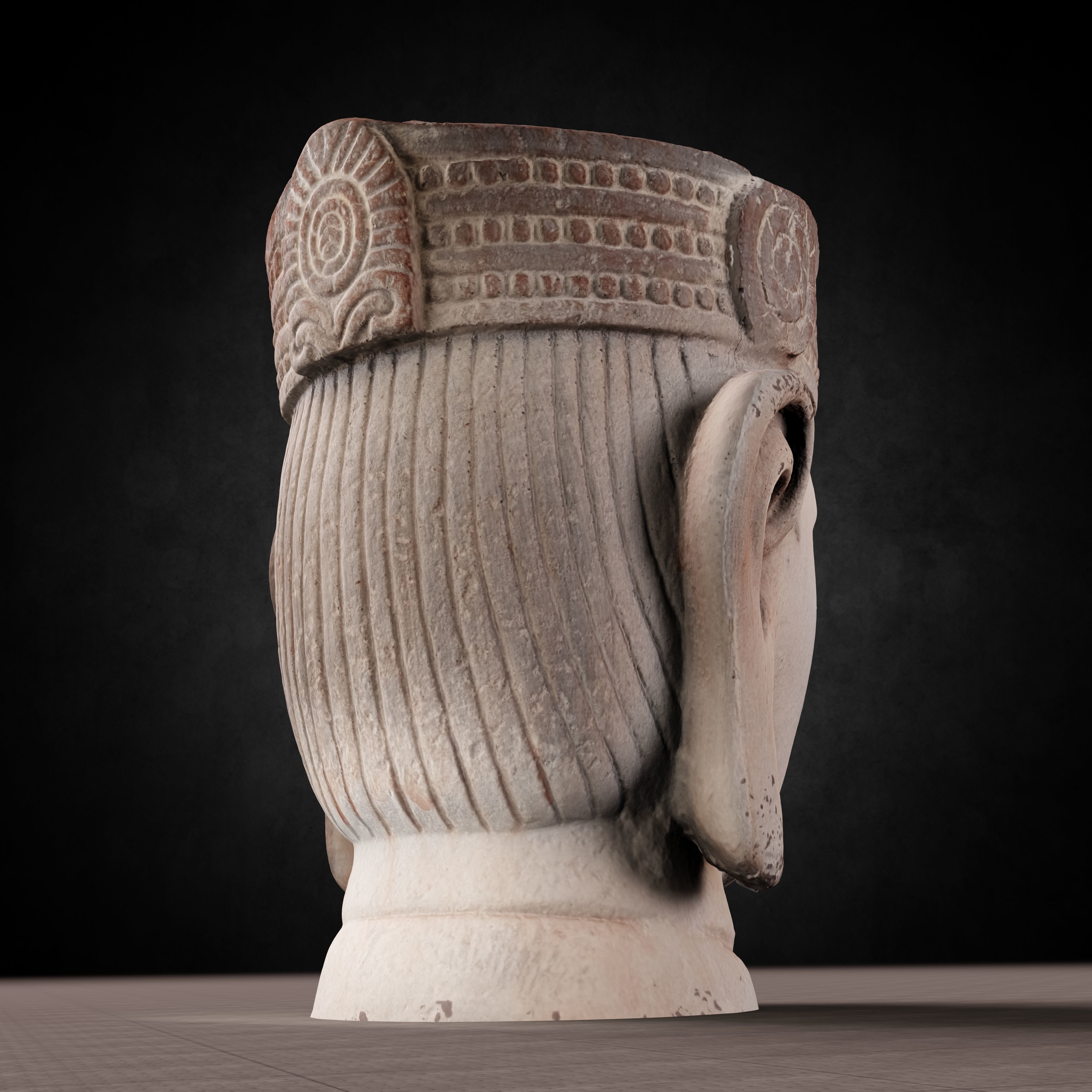 Buddha Photorealistic PBR Low-poly 3D model_41