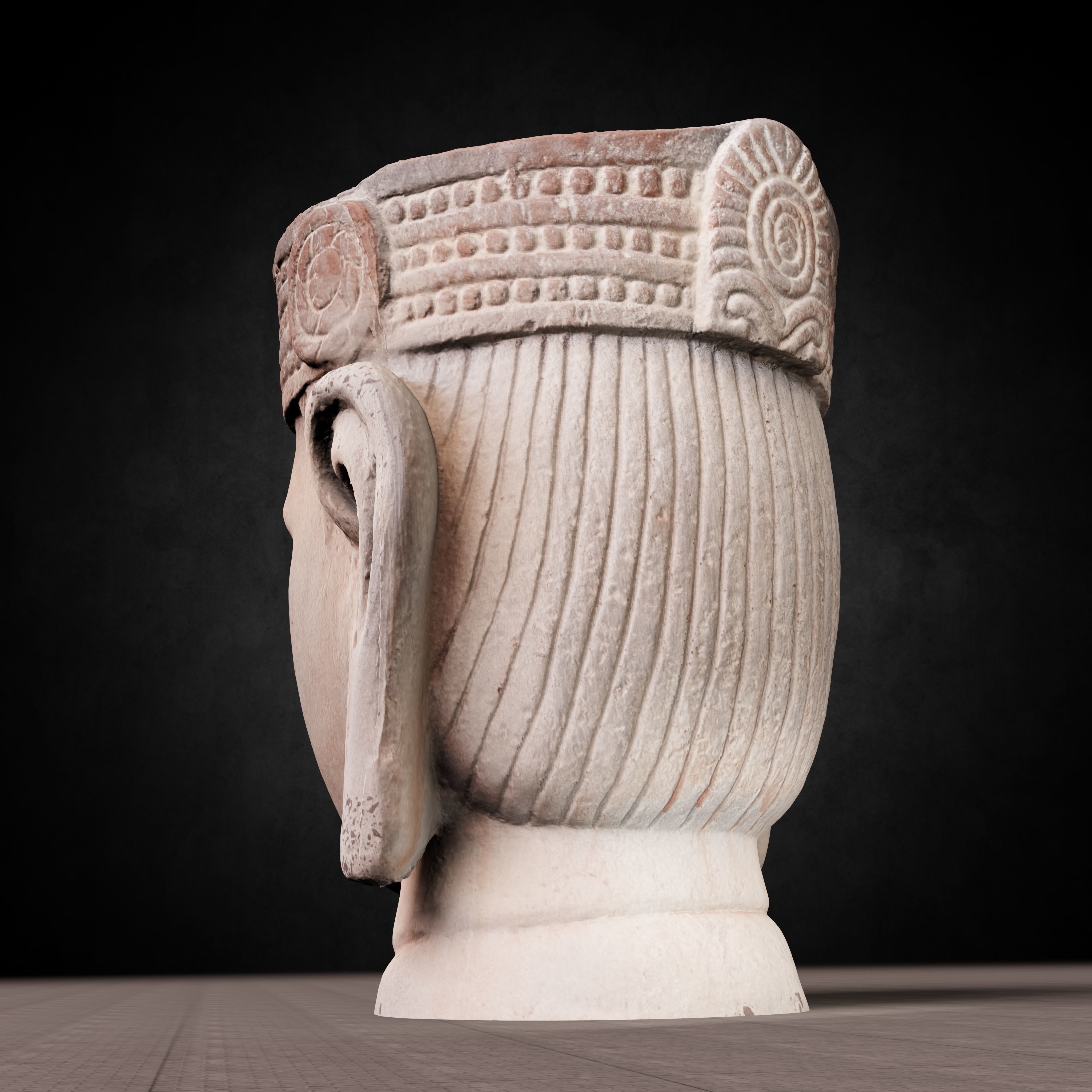 Buddha Photorealistic PBR Low-poly 3D model_32