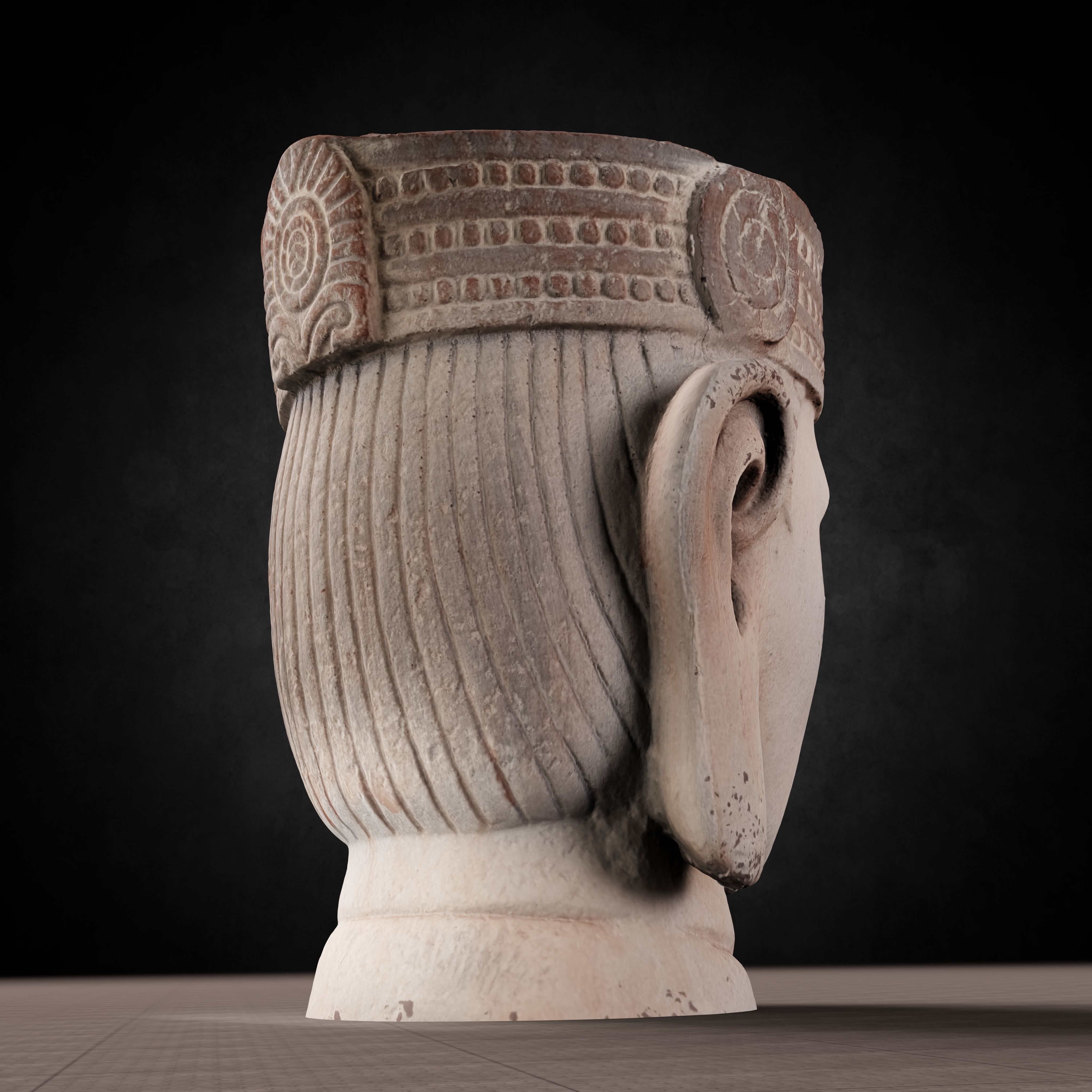 Buddha Photorealistic PBR Low-poly 3D model_42