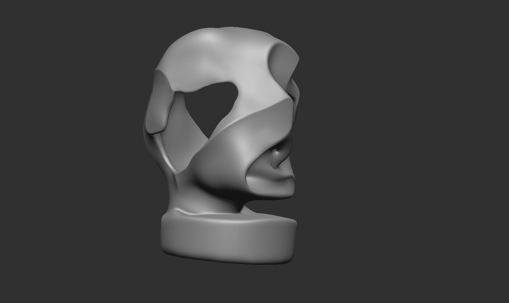 Conceptual sculpture 03 Free 3D print model_4