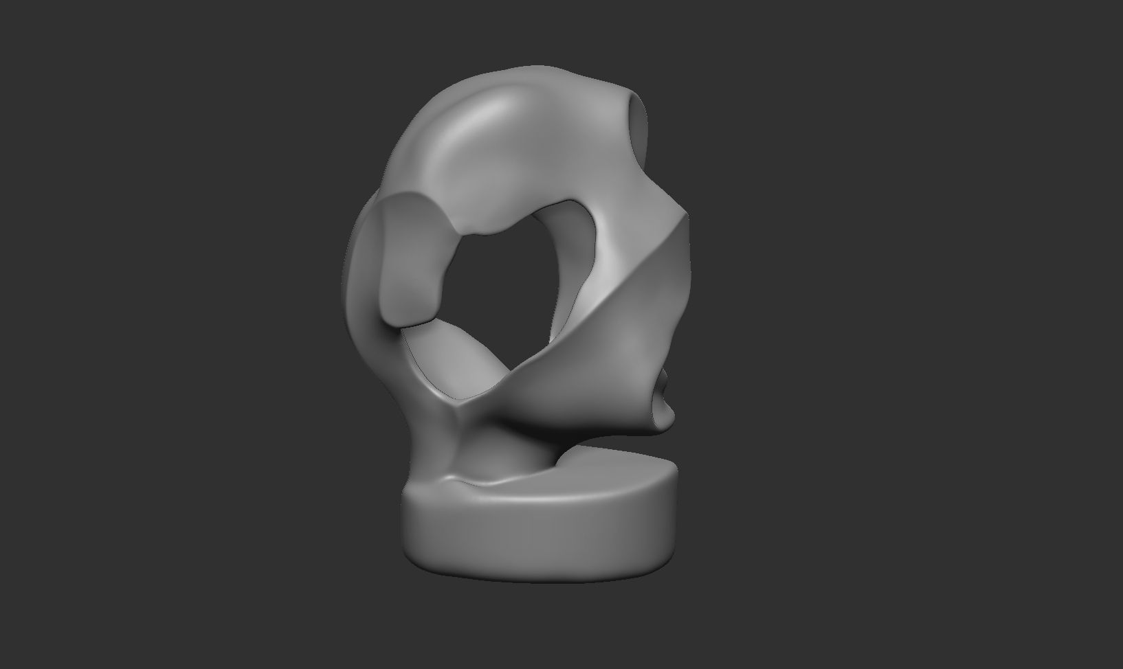 Conceptual sculpture 03 Free 3D print model_6
