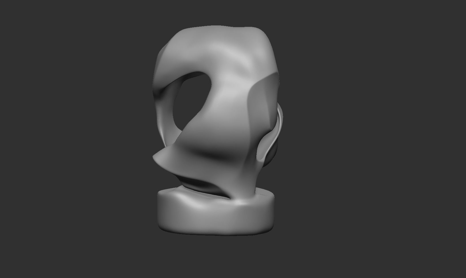 Conceptual sculpture 03 Free 3D print model_10