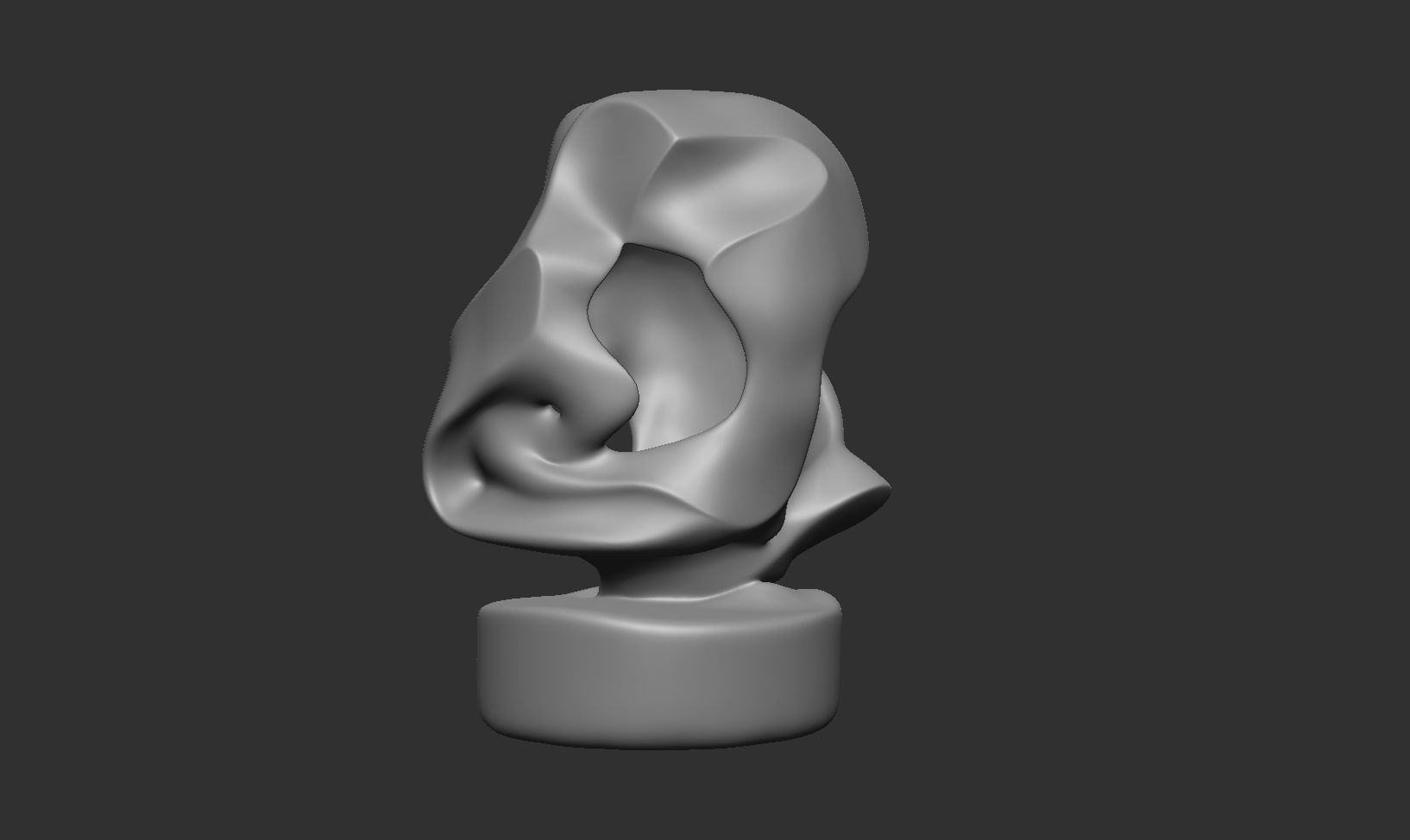 Conceptual sculpture 03 Free 3D print model_1