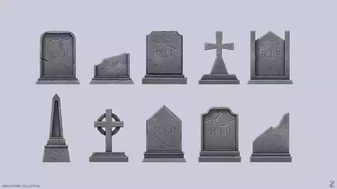 Gravestone collection 