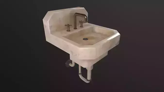 Sink Dirty 3D Model