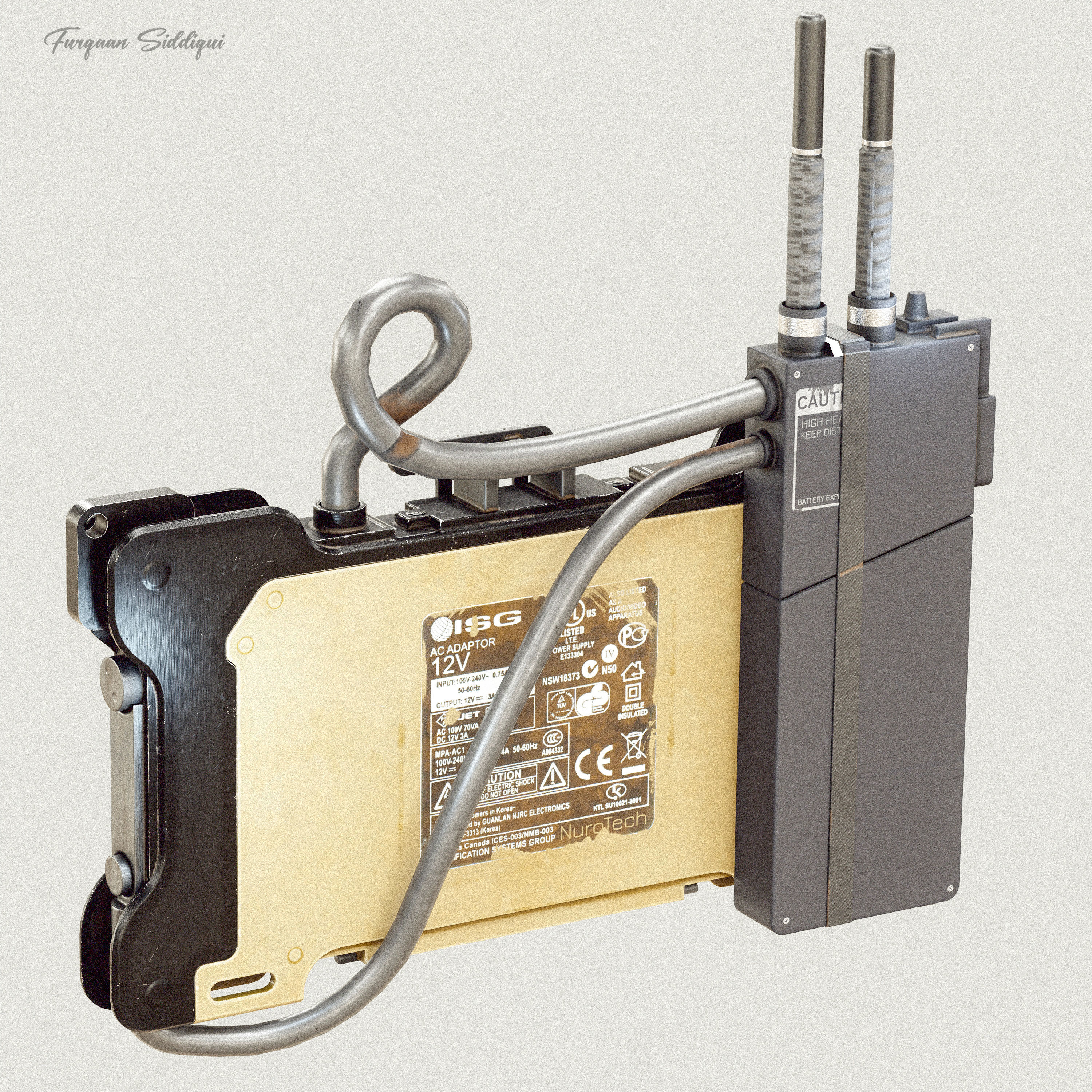 Sci-Fi Controller V15 PBR Low-poly 3D model_18