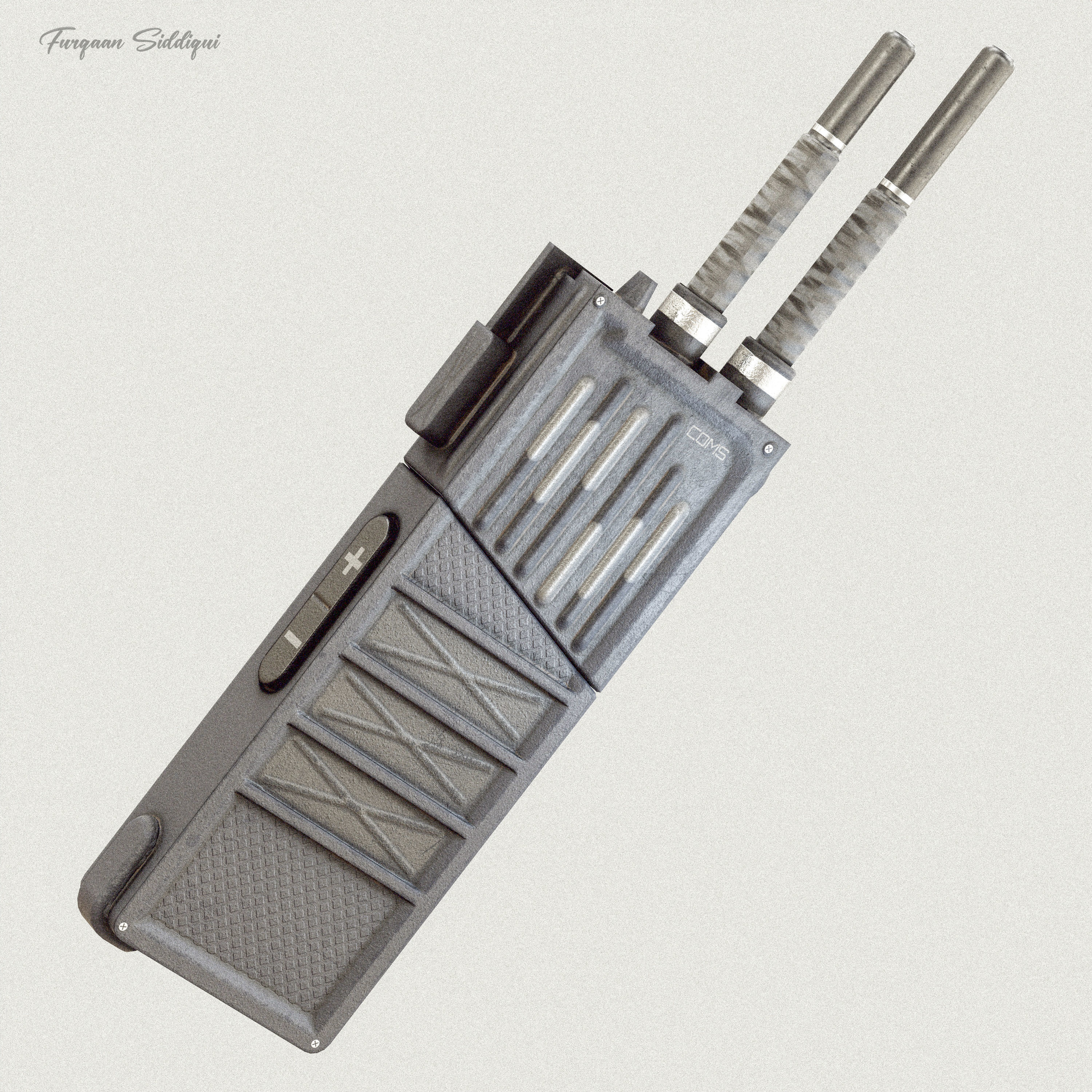 Sci-Fi Controller V15 PBR Low-poly 3D model_8