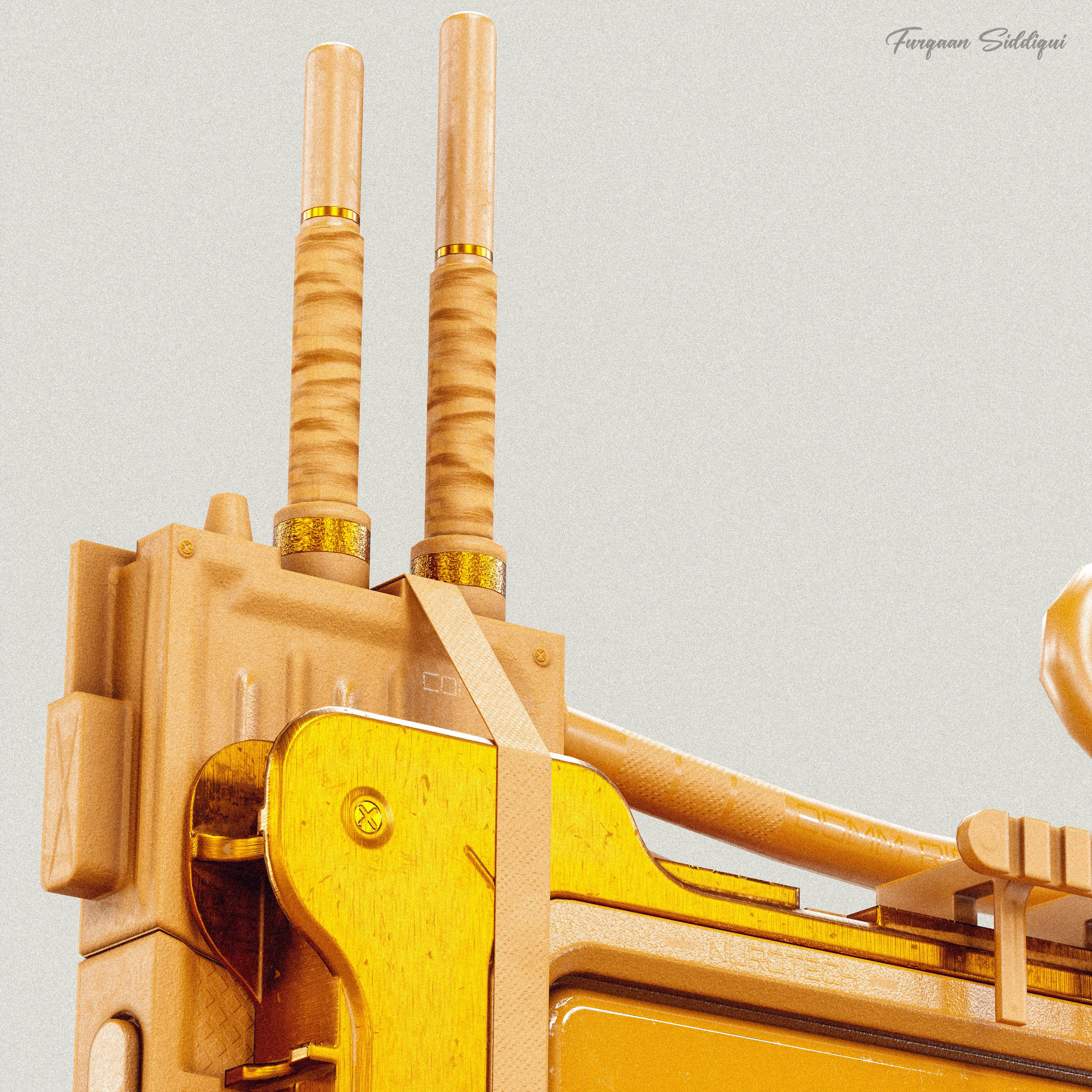 Sci-Fi Controller V15 PBR Low-poly 3D model_24