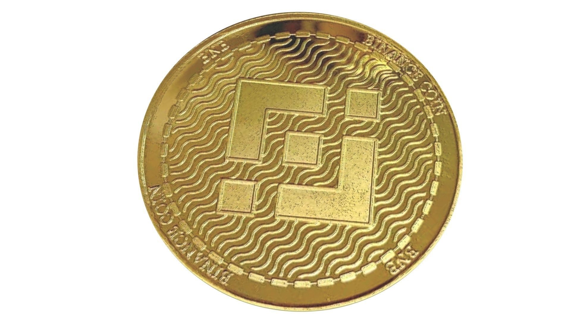 Binance Coin Model 3D model_14