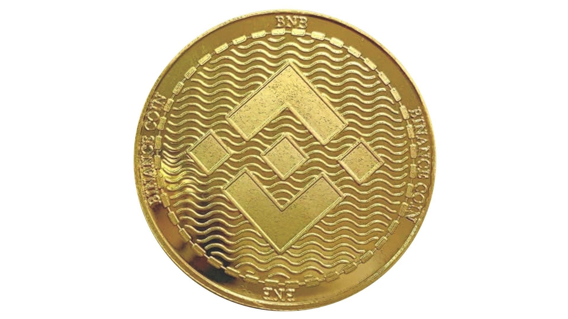 Binance Coin Model 3D model_18