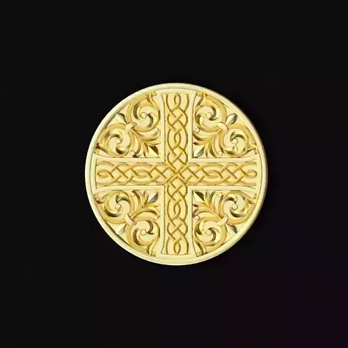 Central decor ornament for furniture