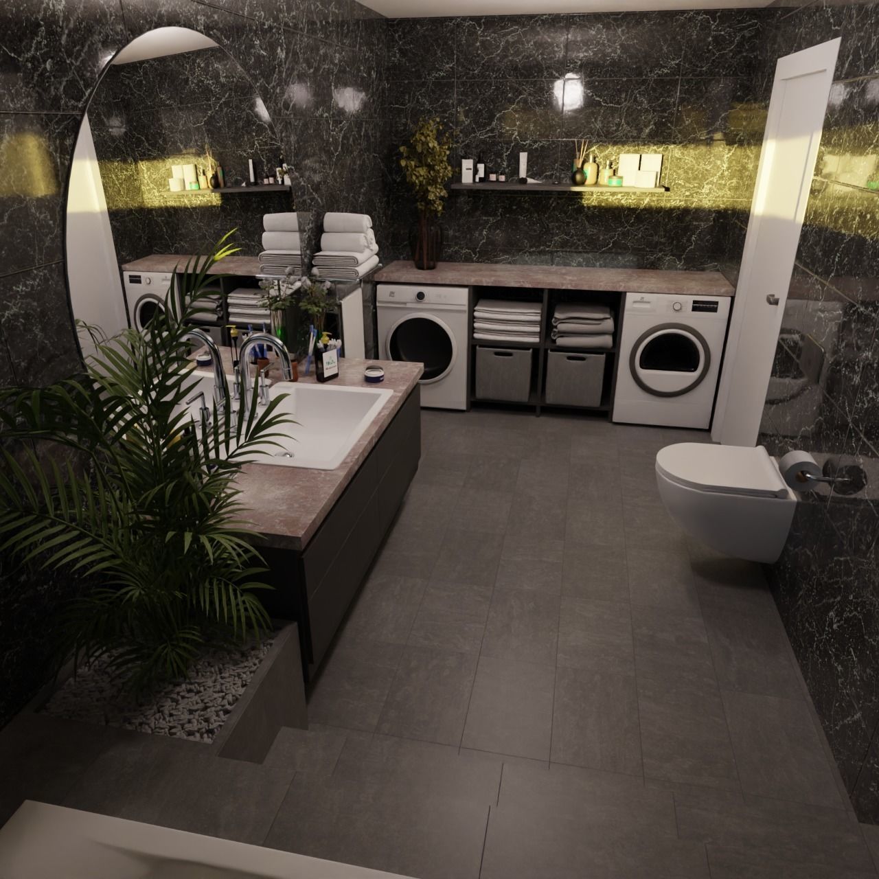 Washing and Drying Machines 3D model_7