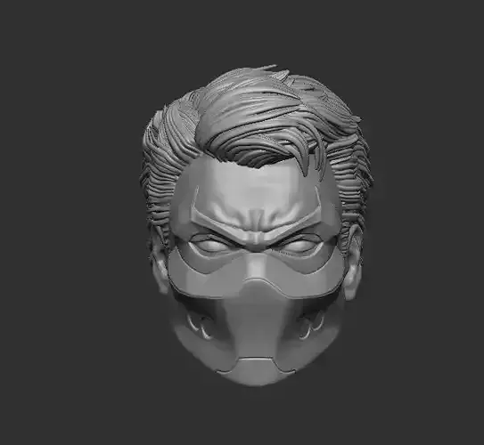 Red Hood Outlaw - Headsculpt for Action Figures 3D print model
