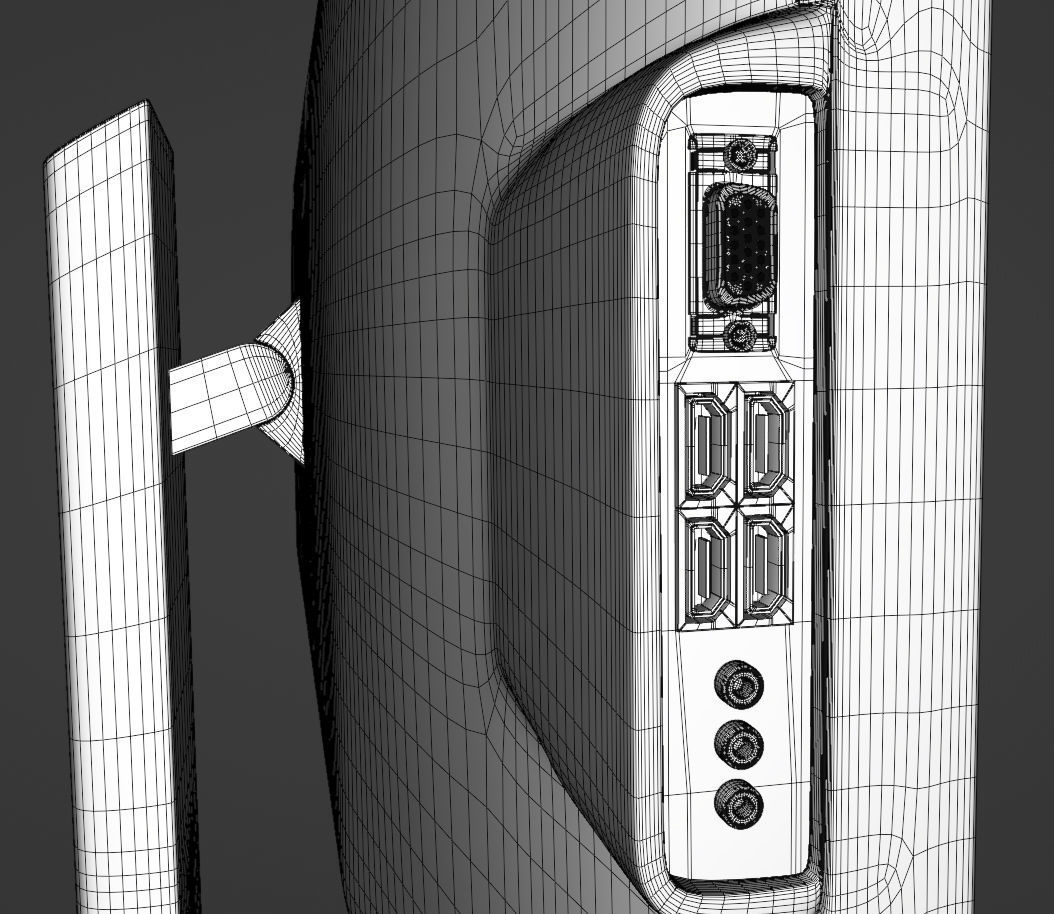 Monitor Dell 3D model_7