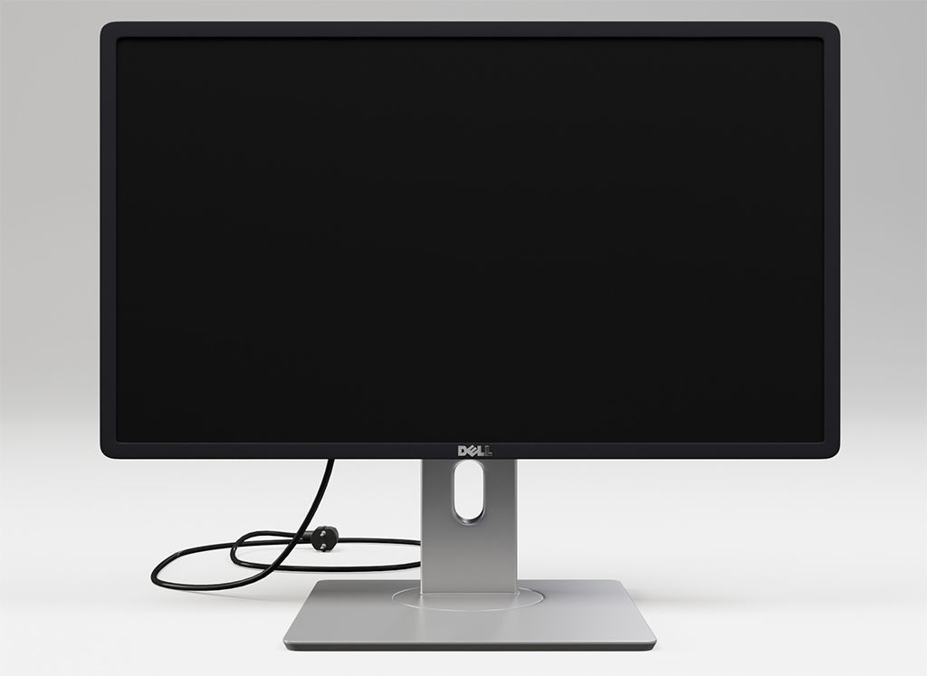 Monitor Dell 3D model_1