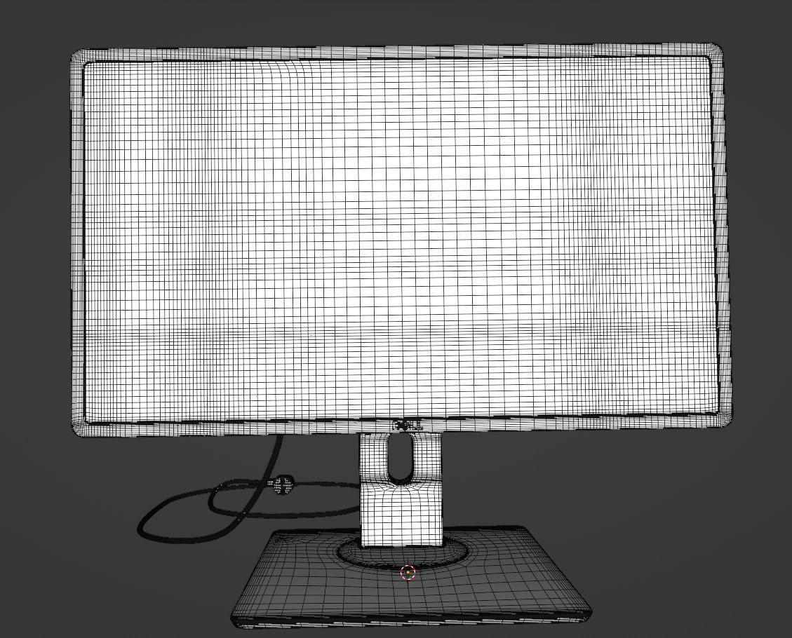 Monitor Dell 3D model_5