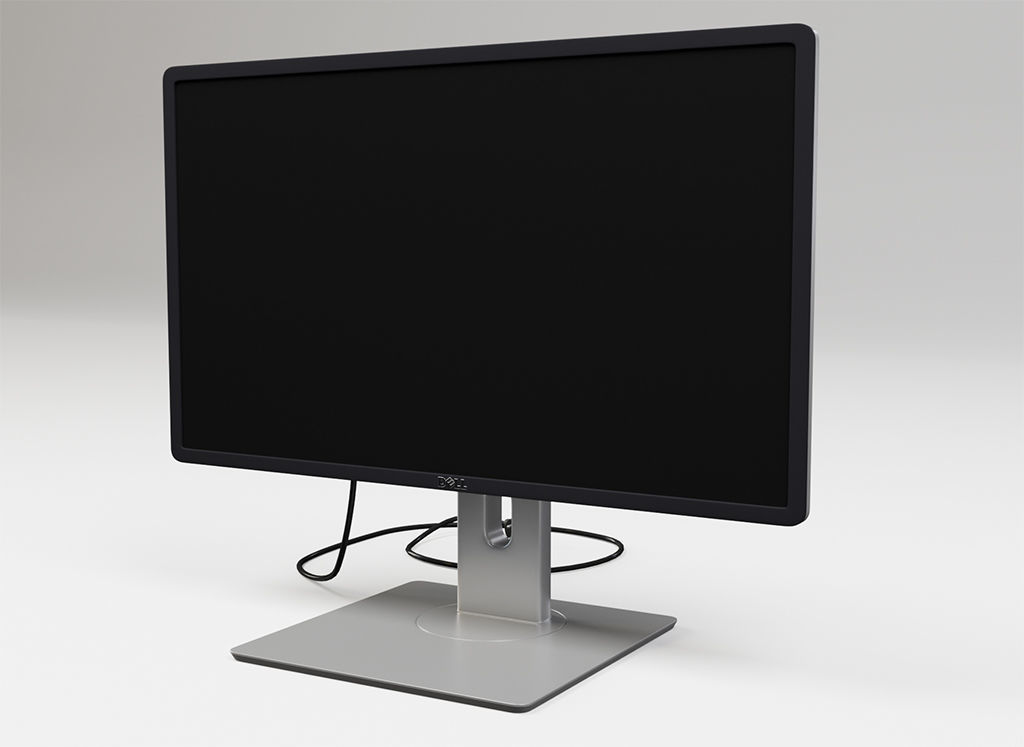 Monitor Dell 3D model_2