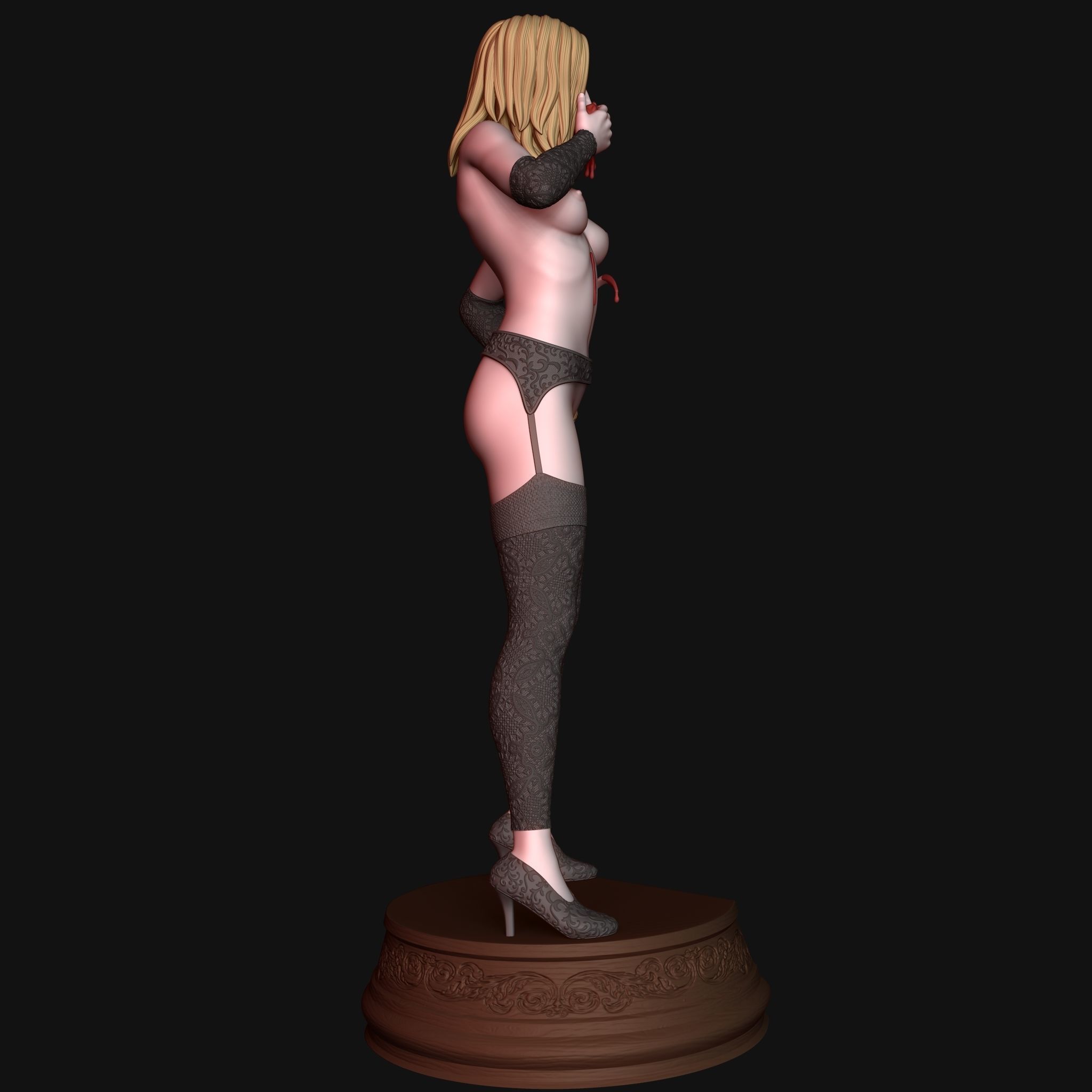 Resident Evil Village Dimitrescu Daughter NSFW 3D Print 3D print model_8